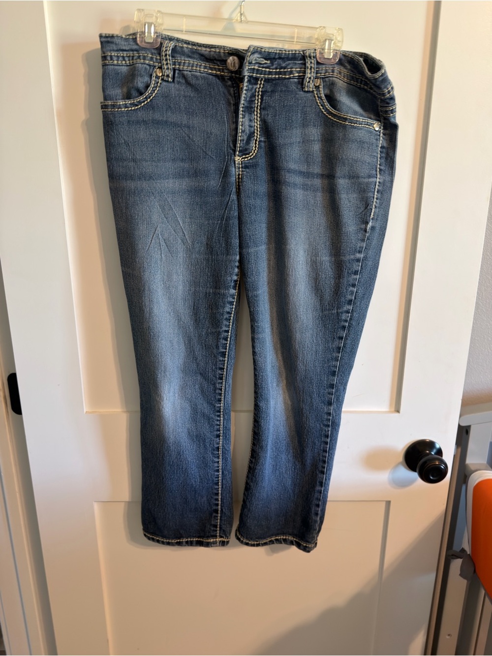 Nine West Boot Cut Jeans in Medium Blue Wash